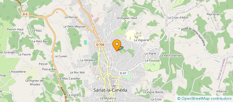 localisation de l'entreprise HNSL CORPORATION  SARLAT-LA-CANEDA