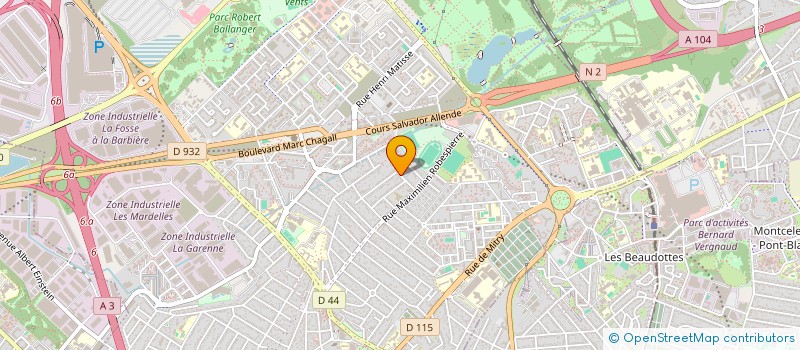 localisation de l'entreprise HNSN à AULNAY-SOUS-BOIS