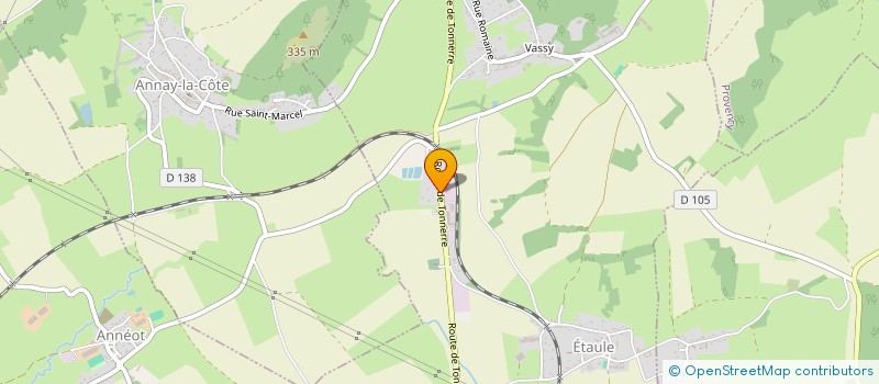 localisation de l'entreprise HNU  ETAULE