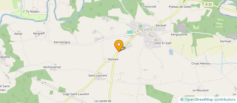 localisation de l'entreprise HO AGENCEMENT  ARZANO