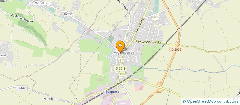 localisation de l'entreprise HO CONVIVIAL  AIGUEPERSE