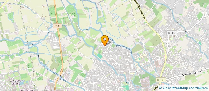 localisation de l'entreprise HO DURAND  L'ISLE-SUR-LA-SORGUE