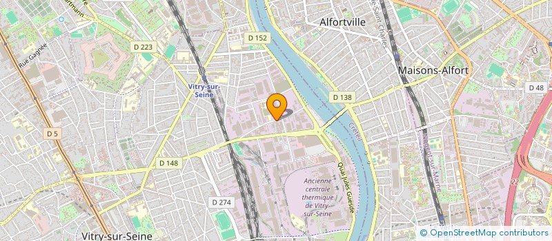 localisation de l'entreprise HO HO FRANCE à VITRY-SUR-SEINE