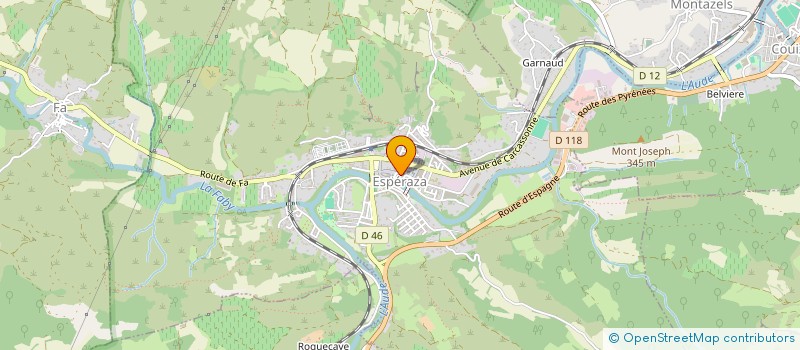 localisation de l'entreprise HO MAGUI'S  ESPERAZA