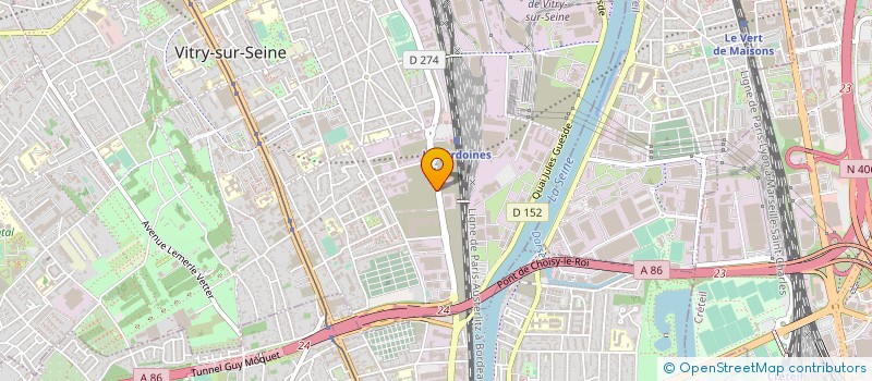 localisation de l'entreprise HO MEITO à VITRY-SUR-SEINE