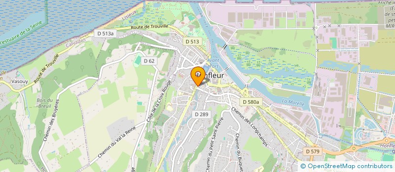 localisation de l'entreprise HO-NOT à HONFLEUR