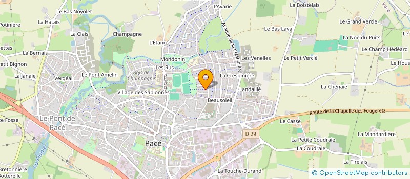 localisation de l'entreprise HO.P.E.S. FINANCES à PACE