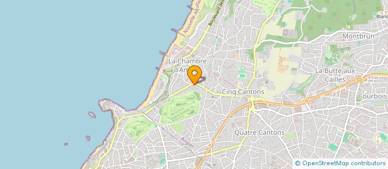 localisation de l'entreprise HO SARL  ANGLET