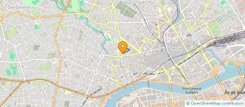 localisation de l'entreprise HO/TERRITOIRES à NANTES