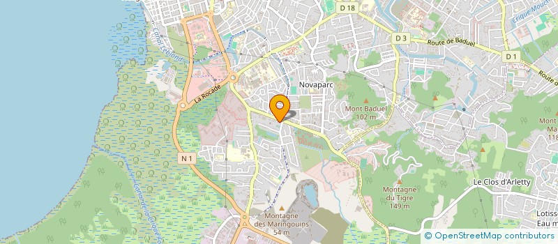 localisation de l'entreprise HO-TSOI  CAYENNE