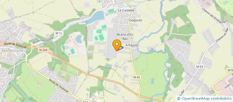 localisation de l'entreprise HO2S à AUSSONNE