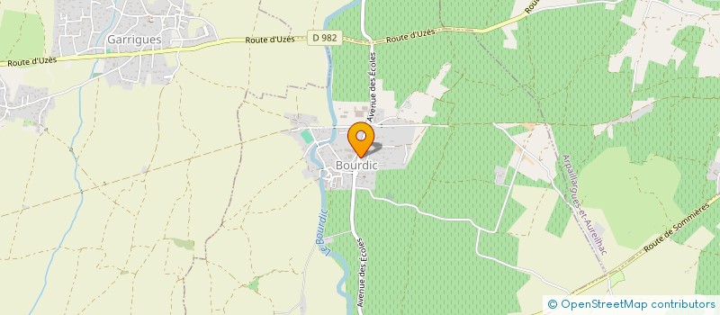 localisation de l'entreprise HOA  BOURDIC