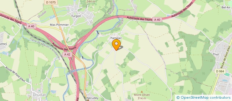 localisation de l'entreprise HOA BEAUTE  PONT-D'AIN