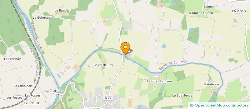 localisation de l'entreprise HOA LAN  BOURG-DES-COMPTES