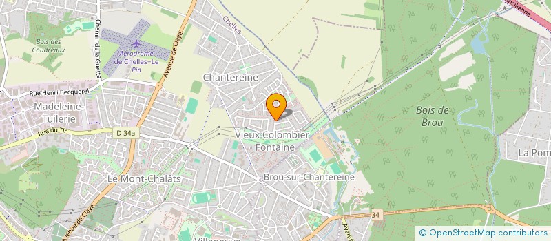 localisation de l'entreprise HOA PHAT  CHELLES