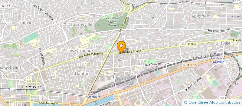 localisation de l'entreprise HOA SOUNG à LE HAVRE