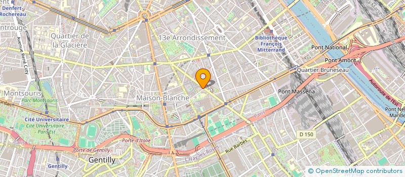 localisation de l'entreprise HOA TANG à PARIS