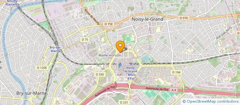 localisation de l'entreprise HOAMAY  NOISY-LE-GRAND