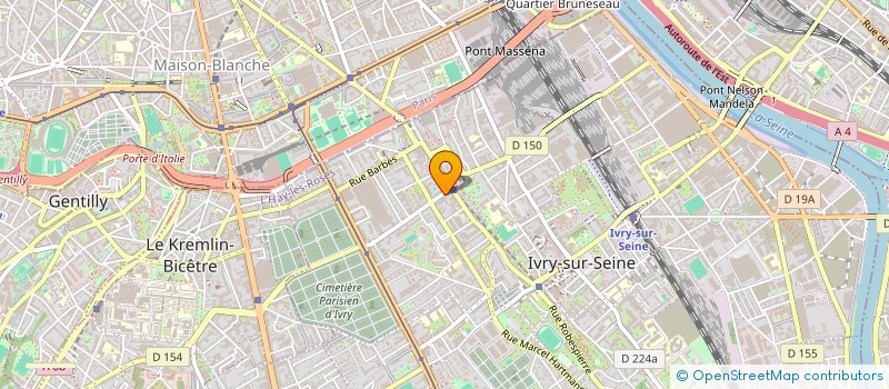 localisation de l'entreprise HOANG  IVRY-SUR-SEINE