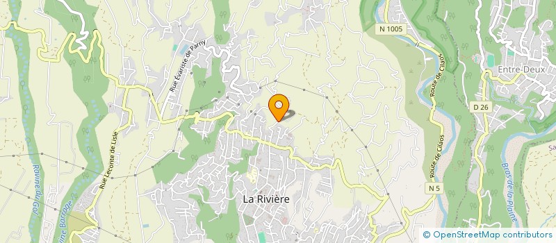 localisation de l'entreprise HOAREAU CATHERINE à SAINT-LOUIS
