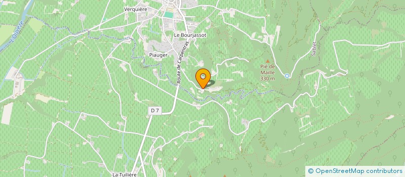 localisation de l'entreprise HOAREAU INNOCENT  SAINT-ROMAIN-EN-VIENNOIS