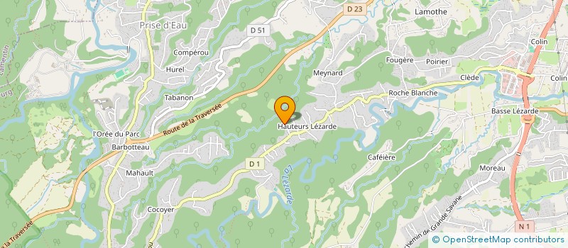 localisation de l'entreprise HOATLANTE  PETIT-BOURG