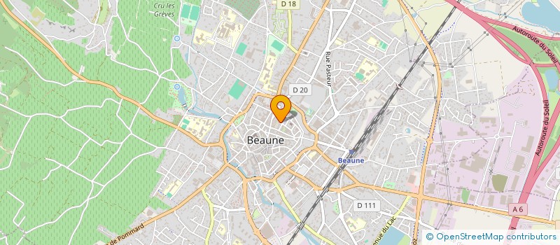 localisation de l'entreprise HOB  BEAUNE