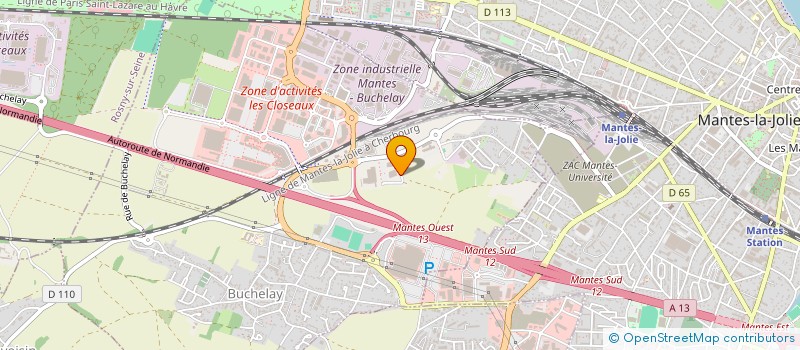 localisation de l'entreprise HOB & CO  BUCHELAY