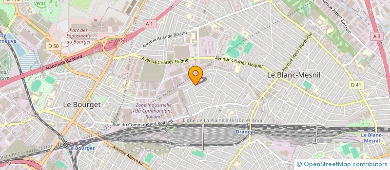 localisation de l'entreprise HOBATI-RENOVATION  DRANCY
