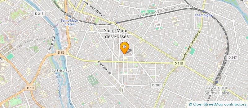 localisation de l'entreprise HOBBY 1  SAINT-MAUR-DES-FOSSES