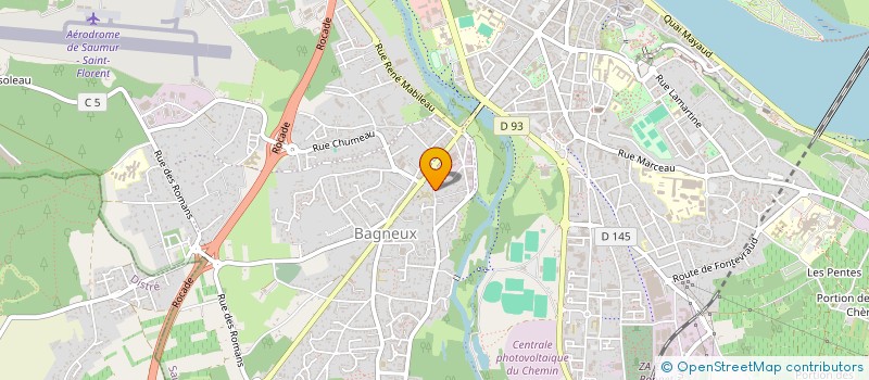 localisation de l'entreprise HOBBY  SAUMUR