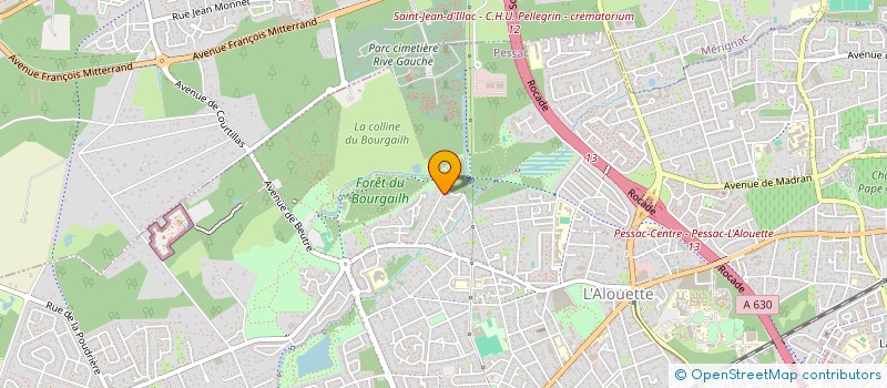 localisation de l'entreprise HOBBY4.13  PESSAC