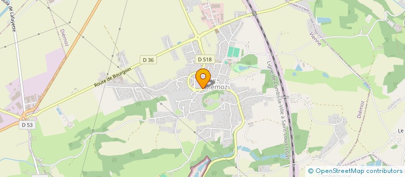 localisation de l'entreprise HOBBYBEE à DIEMOZ