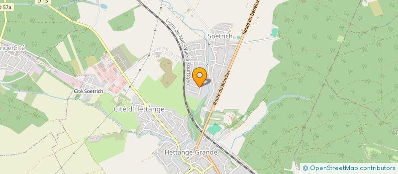 localisation de l'entreprise HOBBYCREATION.COM  HETTANGE-GRANDE