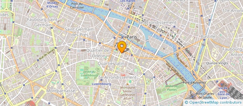 localisation de l'entreprise HOBD INVEST  PARIS