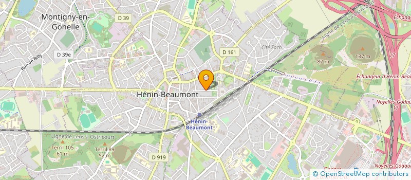 localisation de l'entreprise HOBEIKA à HENIN-BEAUMONT