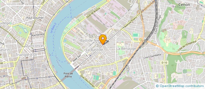 localisation de l'entreprise HOBO DIGITAL  BORDEAUX