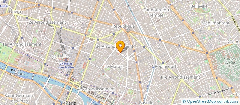 localisation de l'entreprise HOBO ET NOMA CONSEIL  PARIS