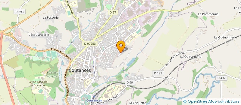 localisation de l'entreprise HOBO SAPIENS  COUTANCES