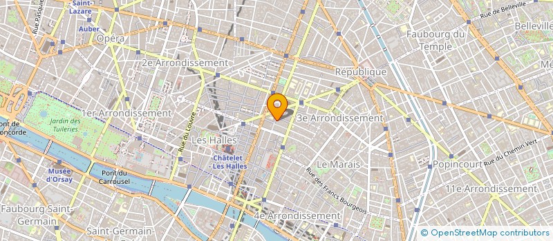 localisation de l'entreprise HOBOKEN à PARIS