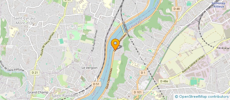 localisation de l'entreprise HOBOKEN PARTNERS à CALUIRE-ET-CUIRE