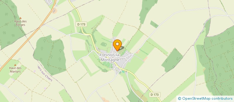 localisation de l'entreprise HOBSCHEID  FRESNOIS-LA-MONTAGNE