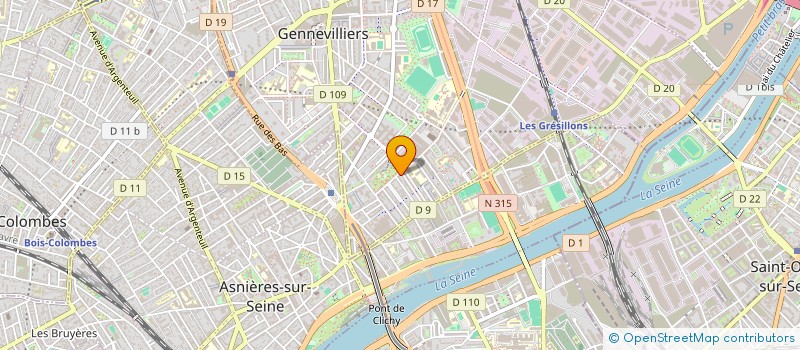 localisation de l'entreprise HOBUKAN GENNEVILLIERS  GENNEVILLIERS