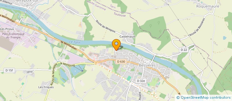 localisation de l'entreprise HOBY EXPORT  BESSIERES