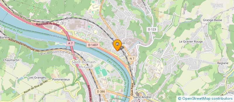 localisation de l'entreprise HOBY IMMO  VIENNE