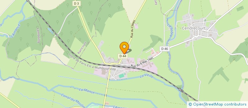 localisation de l'entreprise HOC  JUSSEY