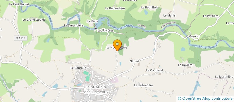 localisation de l'entreprise HOC ENERGIE  SAINT-AUBIN-DES-ORMEAUX