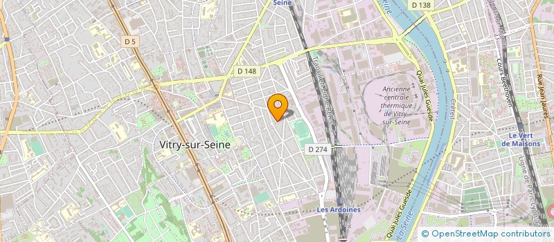 localisation de l'entreprise HOCCO MUSIC VIDEO BROADCAST à VITRY-SUR-SEINE
