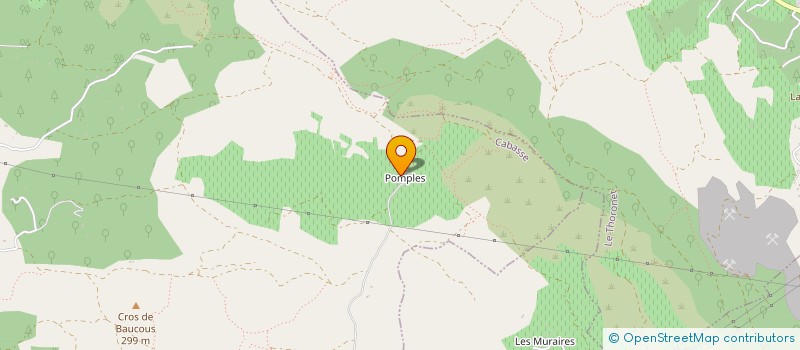 localisation de l'entreprise HOCCRY MACONNERIE  CABASSE