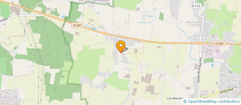 localisation de l'entreprise HOCDE IMMO  LOIRE-AUTHION